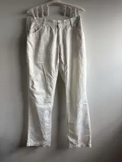 キャロウェイ　ホワイト模様入りパンツ ウエスト約40cm