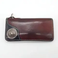 THE FLAT HEAD コードバン ロングウォレット 長財布