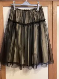 【極美品】LANVIN ランバンのチュールスカート