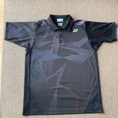 YONEX ポロシャツ L 黒/赤