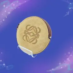 《美品》 ロエベ コインケース 小銭入れ ベージュ系