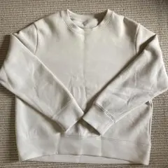 無印良品　ホワイト 生成り　XL スウェット