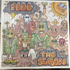 ② ステッカー 付き FEBB THE SEASON レコード WENOD RECORDS : FEBB - THE SEASON [LP] WDsounds (2025)【限定