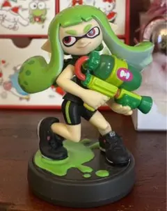 スプラトゥーン amiibo ガール ライムグリーン アミーボ
