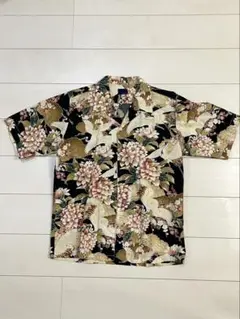 TK TAKEO KIKUCHI サイズ3 タケオキクチ　和柄　アロハシャツ
