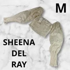 『SHEENA DEL RAY』袖ありチューブトップ M クリーム レディース