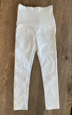 マタニティ　デニム　パンツ　スキニー　無印良品