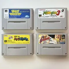 【起動OK】 スーパーファミコン ソフト 4本 まとめ売り