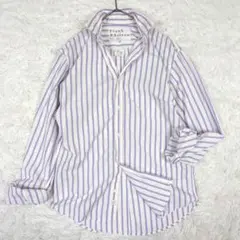 美品【大きいサイズ L相当】フランクアンドアイリーン　Paul　ブラウス　シャツ