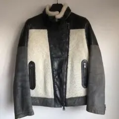 【定価55万円】希少 ニールバレット リアルムートン B-3 ボンバー 定価55】希少 ニールバレット リアルムートン B-3 ボンバー