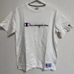 #779 Champion ロゴ刺繍Tシャツ ホワイト C3-H371 古着