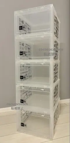入手困難　ニューエラ　タワーボックス キャップ収納　5箱　保管ボックス