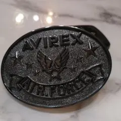 AVIREX AIR FORCE ブラックベルトバックル新品未使用