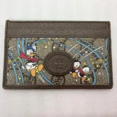 【グッチ*ディズニー】カードケース【即*匿名配送】ドナルド カードウォレット 箱
