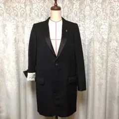 リラクスRERACSチェスターコートシルクウールロングジャケット