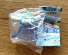 サンリオキャラクターズ　つるりん南極フィギュア　シナモロール　サンリオガチャ
