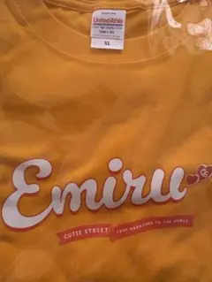 川本笑瑠　推し　Tシャツ　Lサイズ CUTIE STREET OSHI API Tee Emiru Mサイズ - メルカリ