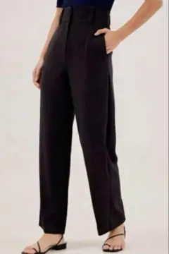 Love Bonito ラブボニート モリーハイウエストストレートレッグパンツ