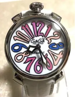 ガガミラノ マヌアーレ40MM 腕時計 新品電池 GaGa MILANO