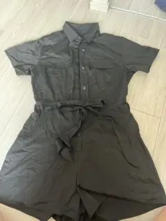 SHEIN ブラック オールインワン M