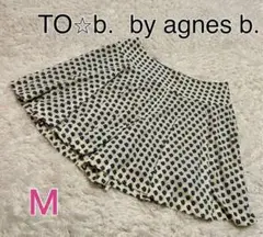 美品⭐︎TO ⭐︎ｂ. by agnes b. ミニキュロットパンツ　ショートパンツ