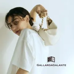 GALLARDAGALANTE 3way バッグ アイボリー