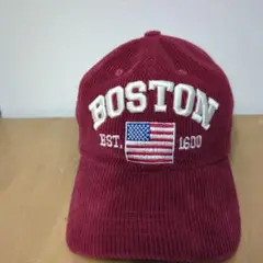赤キャップ Boston