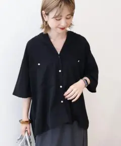 ミリタリーWポケットスキッパーシャツ