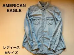 AMERICAN EAGLE デニムシャツ レディースM