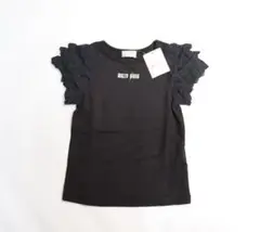 新品タグ付き mezzo piano メゾピアノ Tシャツ 110 ブラック