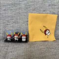 ひこにゃん 彦根城 フィギュア 置き物 3個セット ★おまけ付★