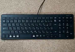 ELECOM スリムパンタグラフキーボード TK-FCP097 BK