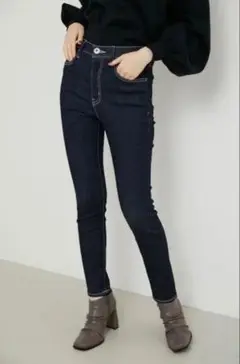 【美品】rienda Free Shape Denim