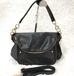 【新品タグ付き】エディットコロン ショルダーバッグ 2way ゴールドチェーン