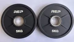 REP Fitness ウレタンイコライザープレート 5KG 2枚セット
