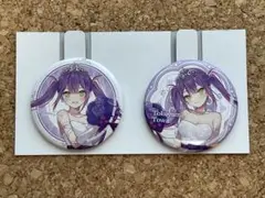 常闇トワ 缶バッジ 2個セット　通常ver.