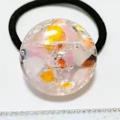 No236 琉球ガラス ふっくらtype レジンアクセサリー