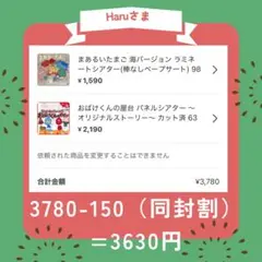 Haru様 リクエスト 2点 まとめ商品