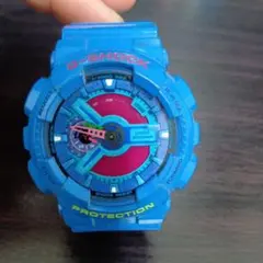 G-SHOCK GA-710 青色 腕時計