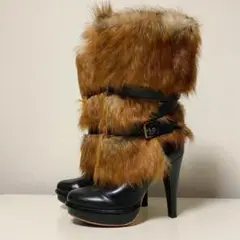 最後10時間特別価格13800❤️希少品❤️ほぼ新品★UGG レザーブーツ 24cm