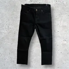 HAN KJOBENHAVN Selvedge Denim カットオフ 黒