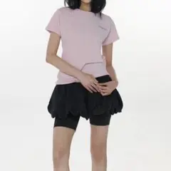 Attends for cuteness tee (Baby Pink)