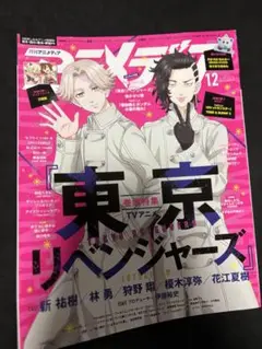アニメディア2022年12月号 TVアニメ東京リベンジャーズ 万聖街