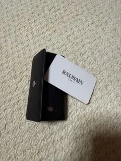 BALMAIN ブラック レザー キーケース早い者勝ち！