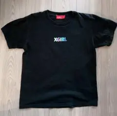 【大幅値下げ】x-girl ブラック Tシャツ サイズ1