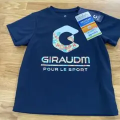 GIRAUDM ネイビー Tシャツ UPF35