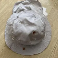 【未使用品】anyFAM エニィファム　日除け付きハット　帽子　ＵＶカット　54