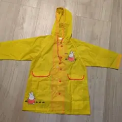 miffy ミッフィー 子供用レインコート 黄色 95