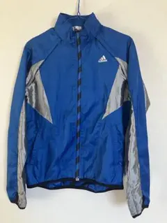 adidas レア！　青 ジャケット ベスト セット