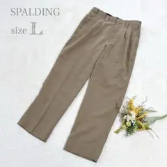 【スポルディング】SPALDING メンズ スラックス ストレートパンツ L